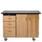 National Public Seating Mobile Science Cart with External Drawers and Pegboard MSC03 - alternate 2